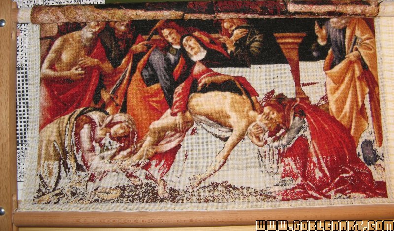 Lamentation of Christ - sewing period