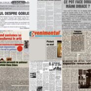 Press release: scanned newspapers