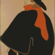 Henry de Toulouse Lautrec – begginer – free patterns, free charts / diagrame gratuite, scheme goblen gratis, modele goblenuri gratis