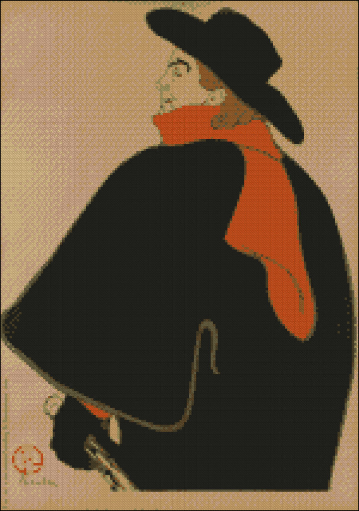 Henry de Toulouse Lautrec- Aristide Bruant