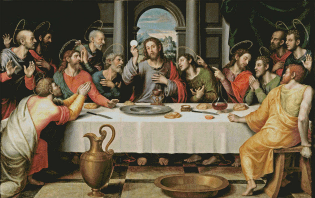 Last Supper by Juan de Juanes
