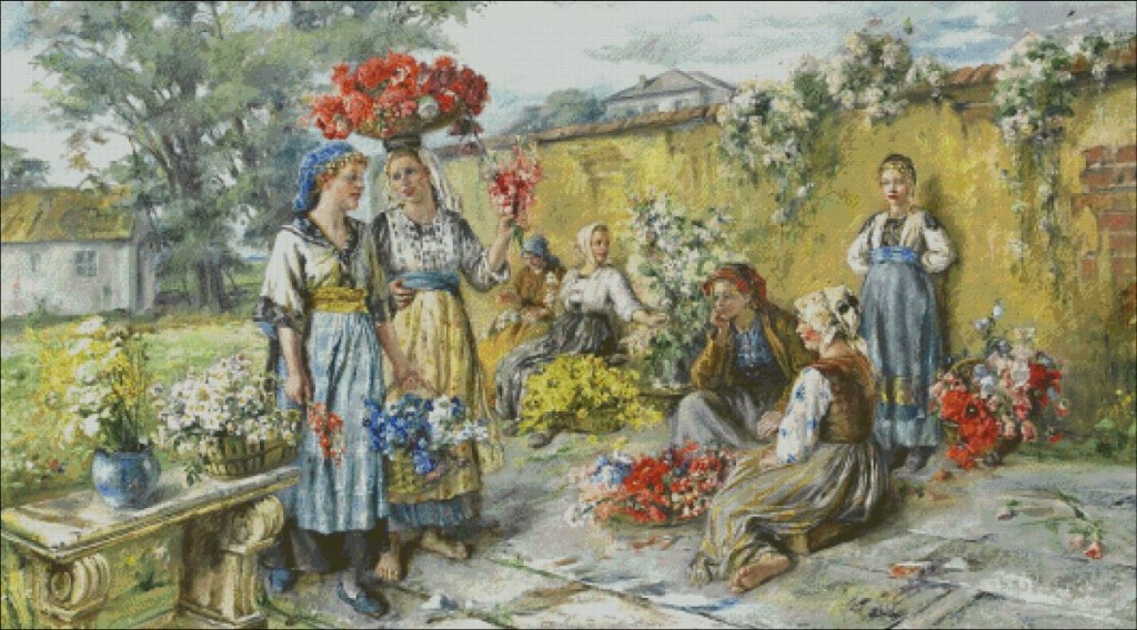 Flower-Girls - Marie Philips   Weber