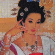 Chinese beauty – sewing period